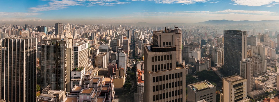 sao paulo skyline visual