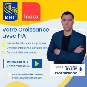 Webinaire RBC x Index - Votre Croissance avec l'IA 13 Novembre 2025